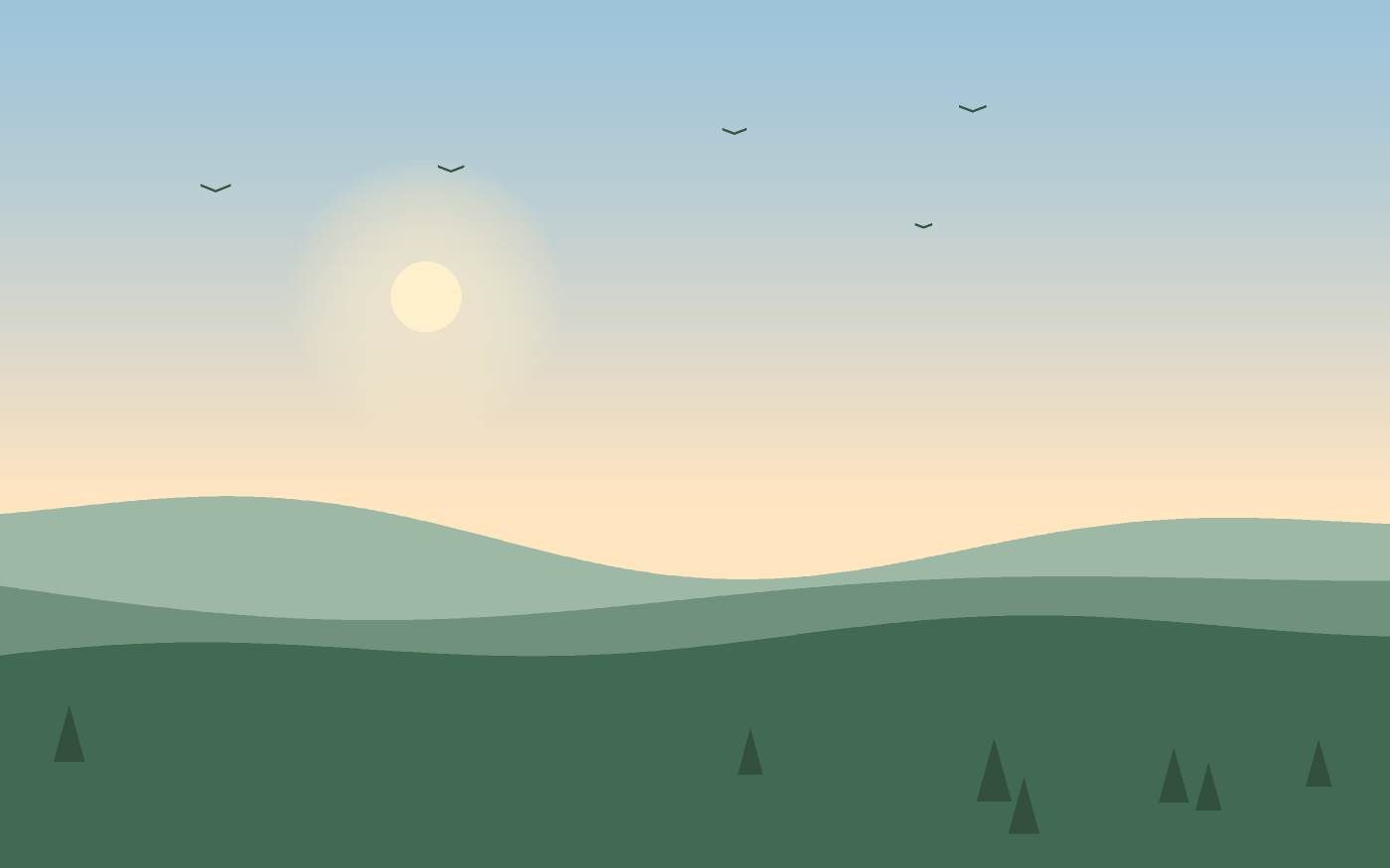 Landschaftsillustration