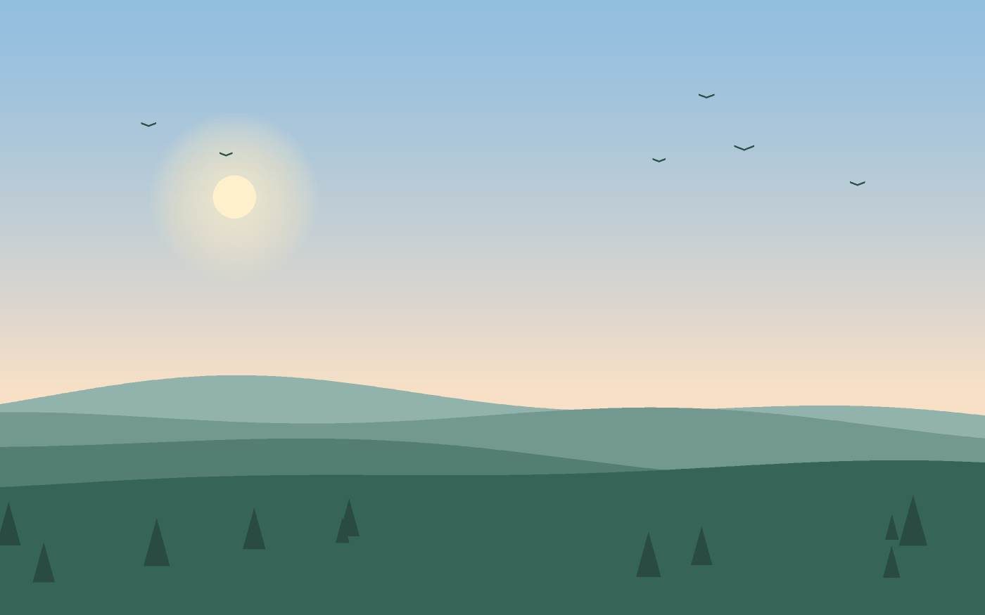 Landskabsillustration