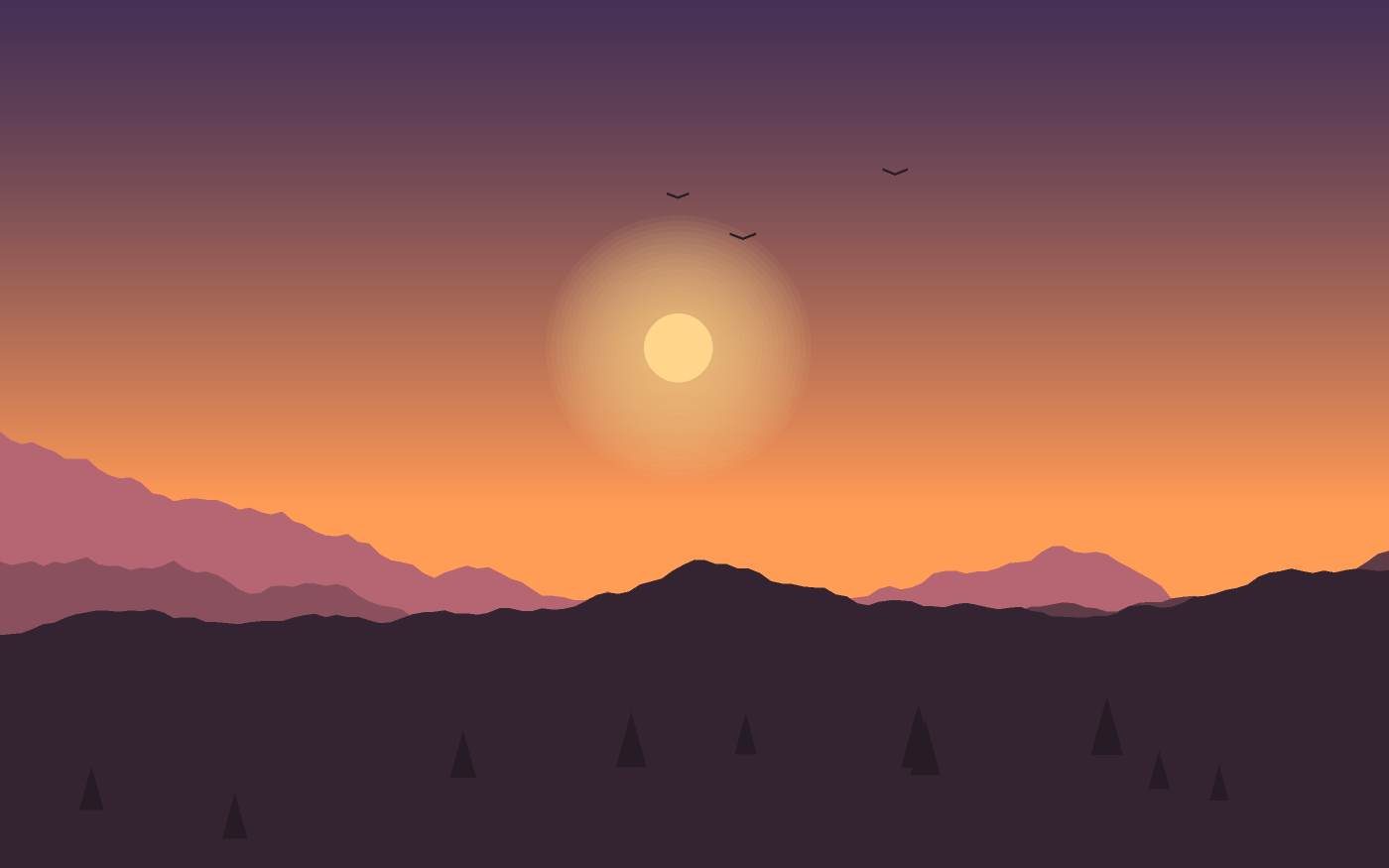 Landskabsillustration