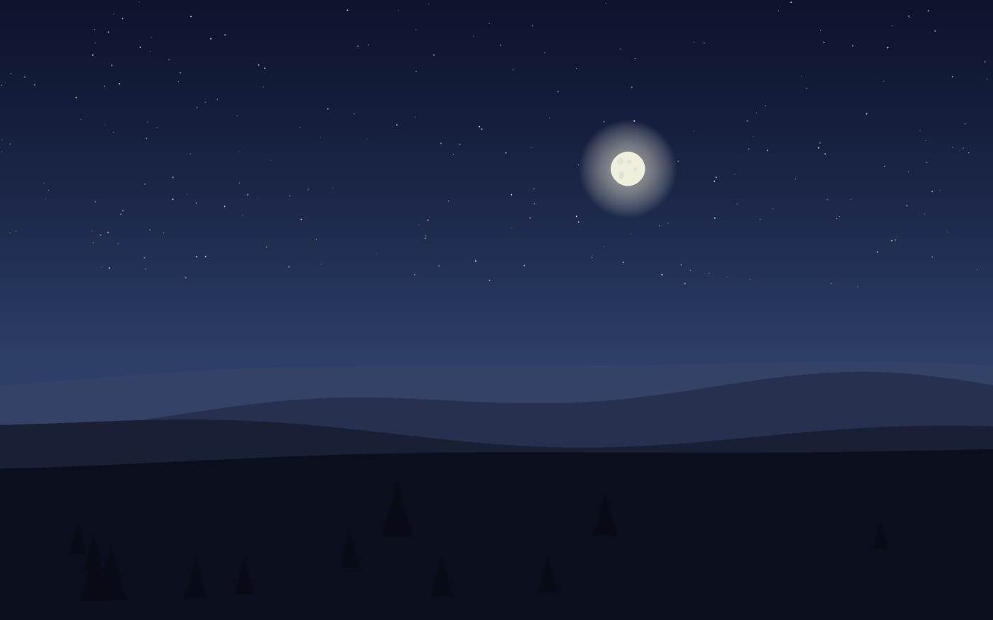 Ilustración de un paisaje