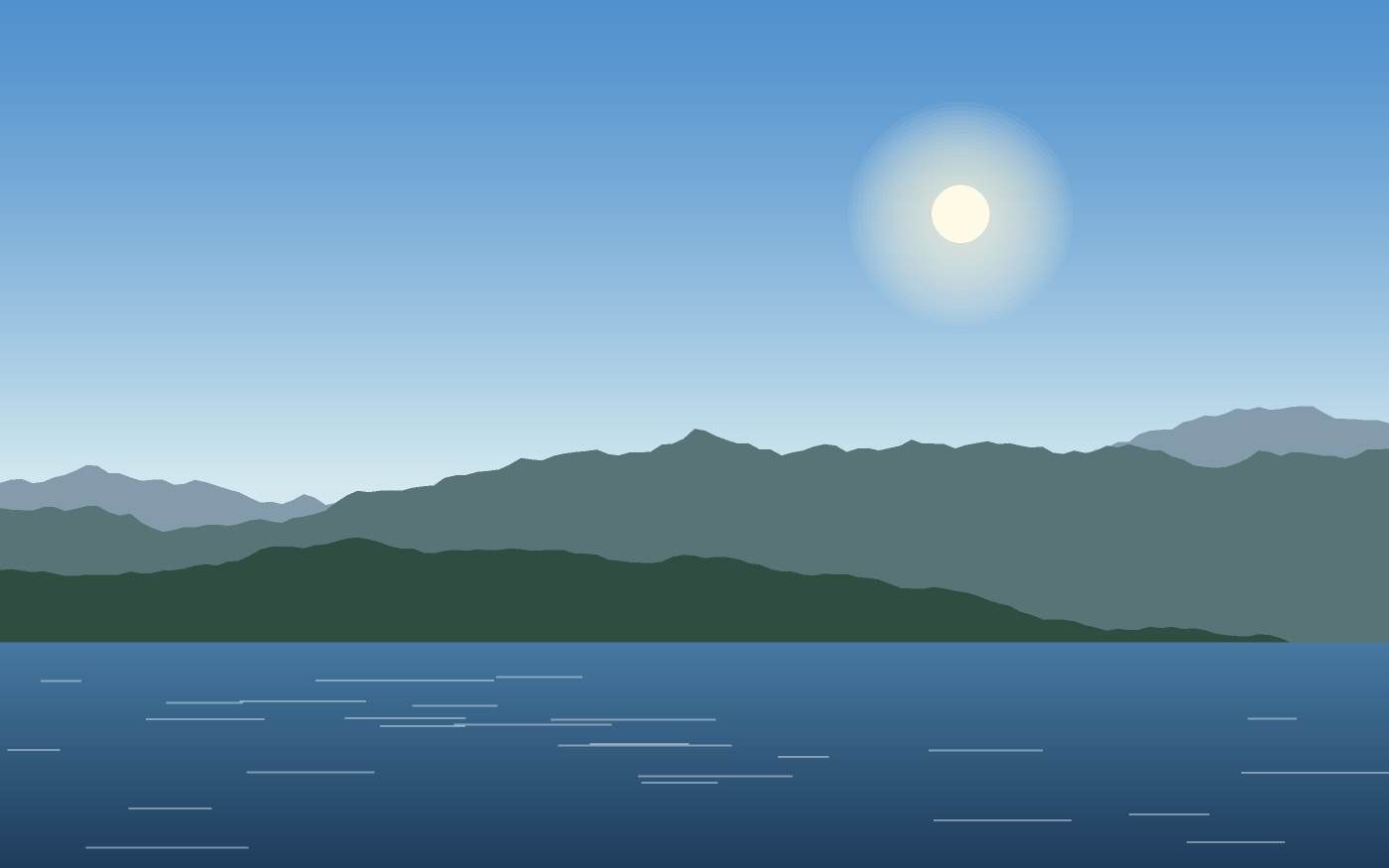 Illustration de paysage
