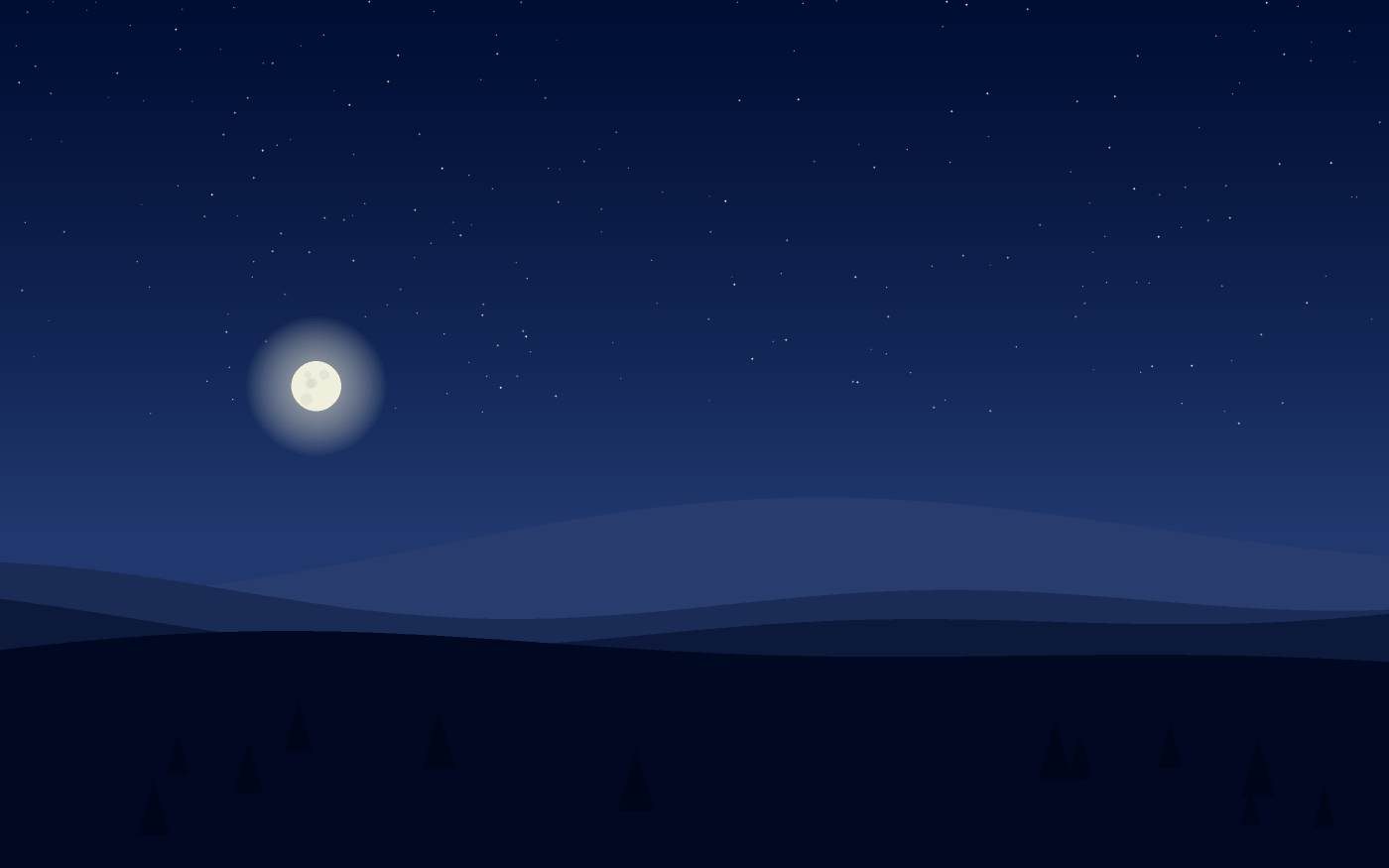 Illustrazione di un paesaggio