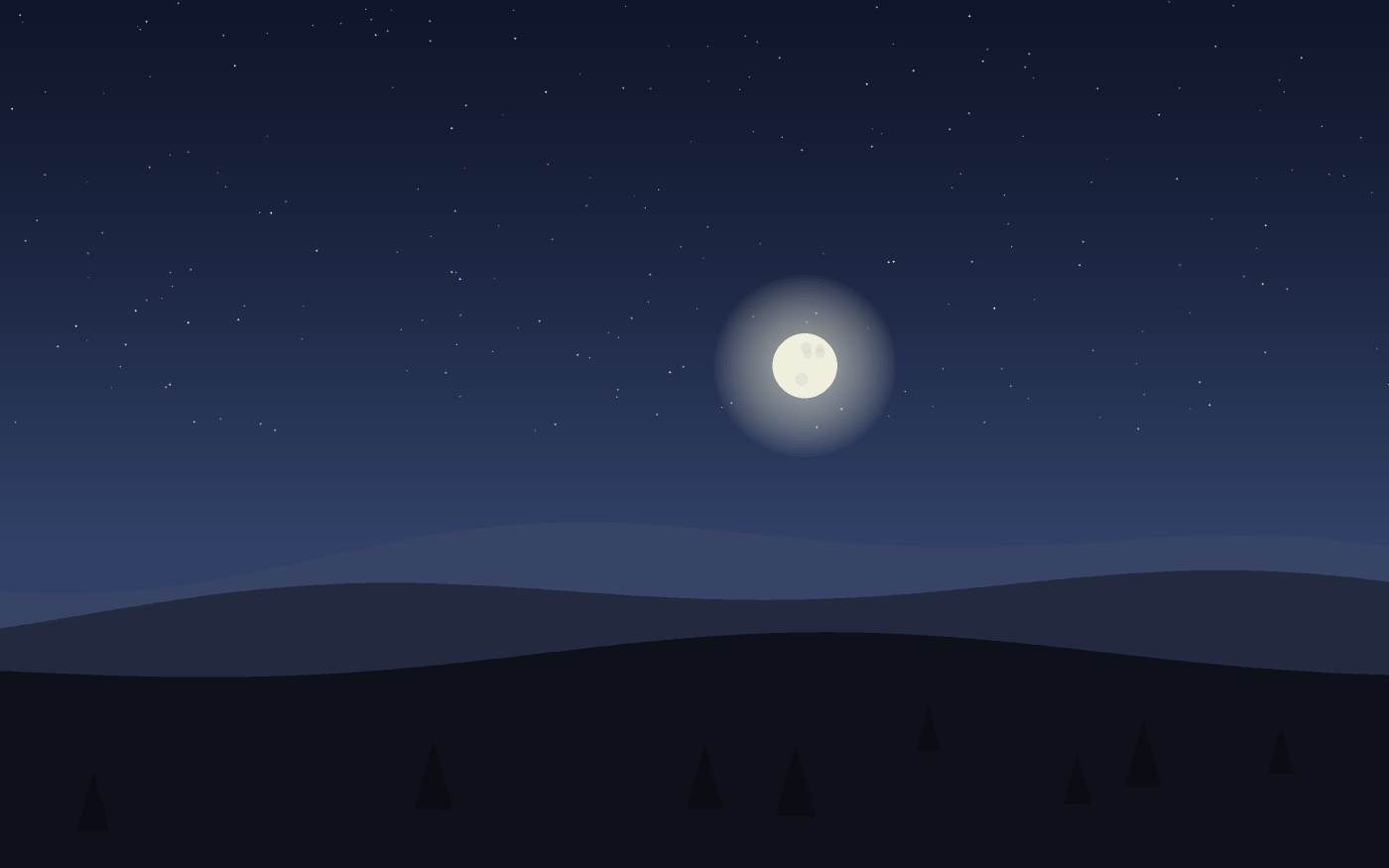 Illustrazione di un paesaggio