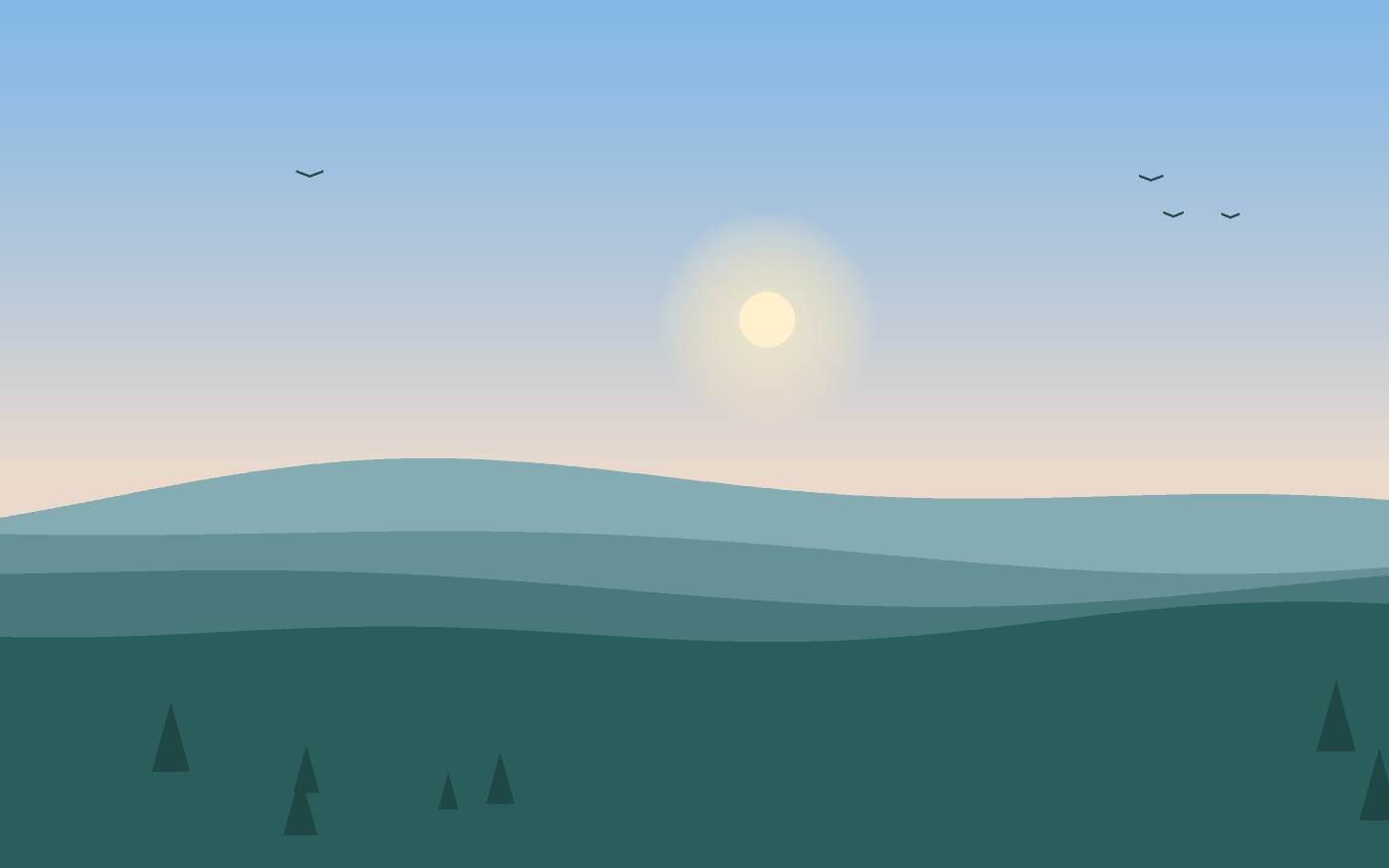 Ilustracja krajobrazu