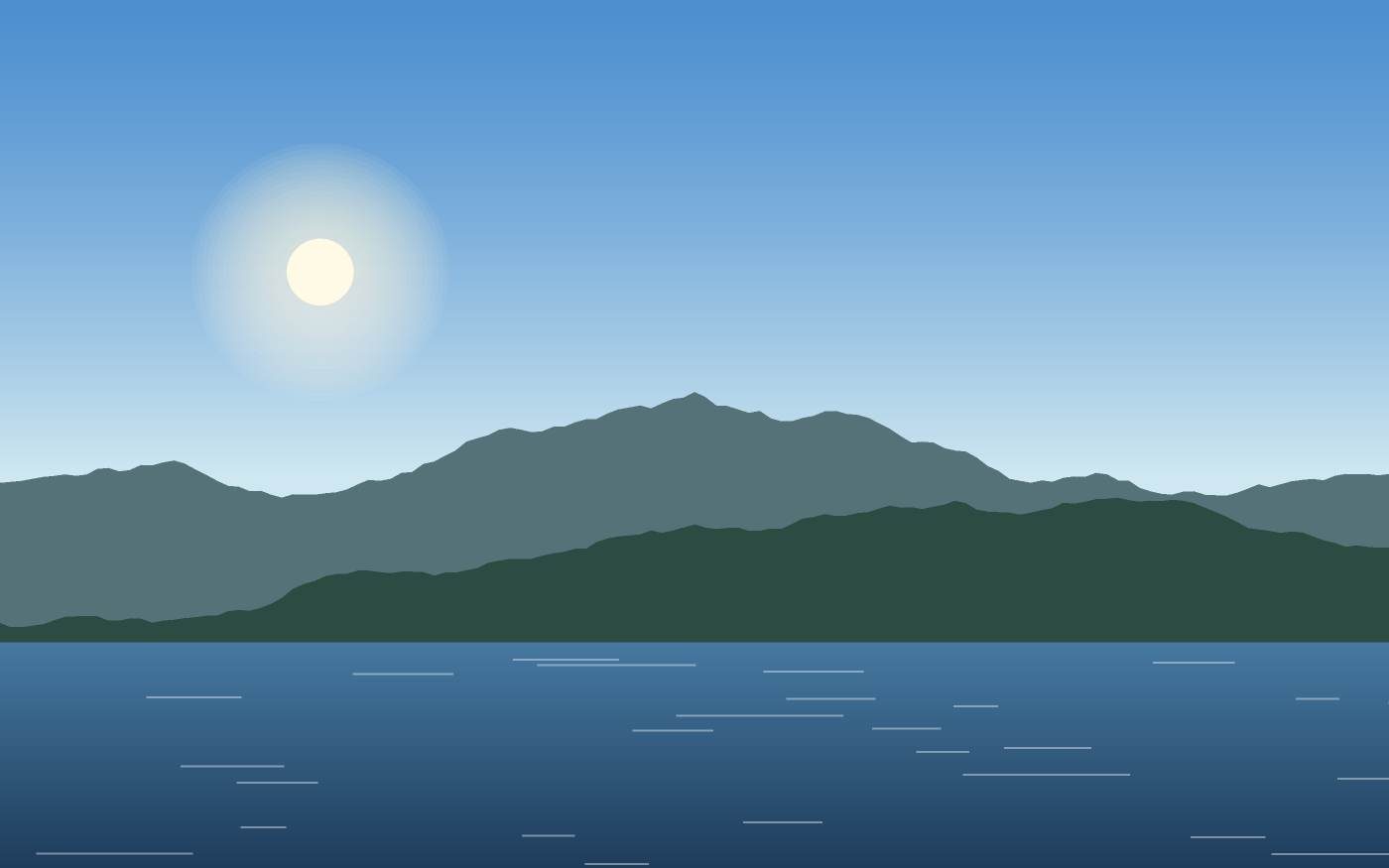 Ilustracja krajobrazu