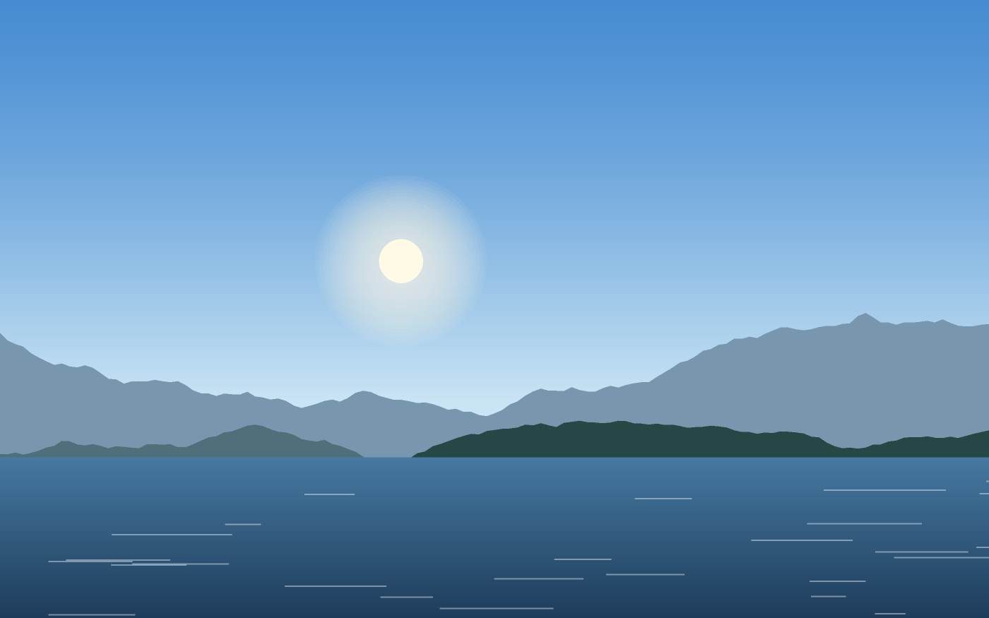 Ilustracja krajobrazu