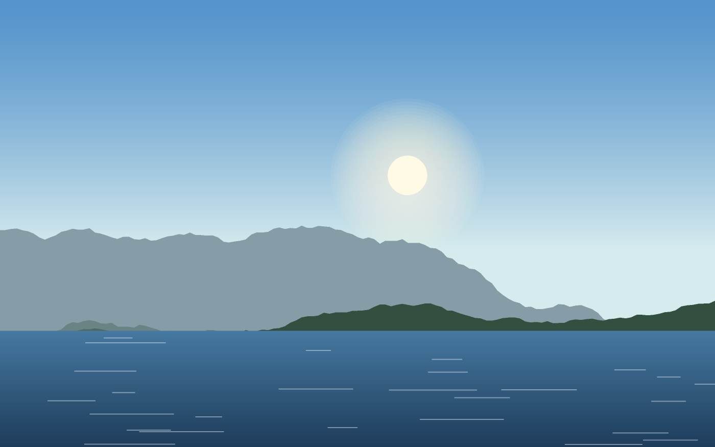 Ilustracja krajobrazu