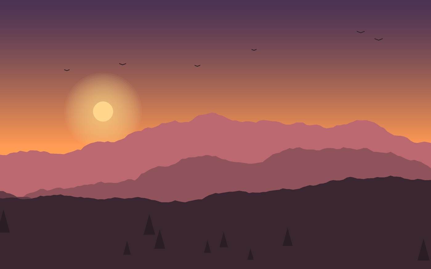 Landskapsillustration
