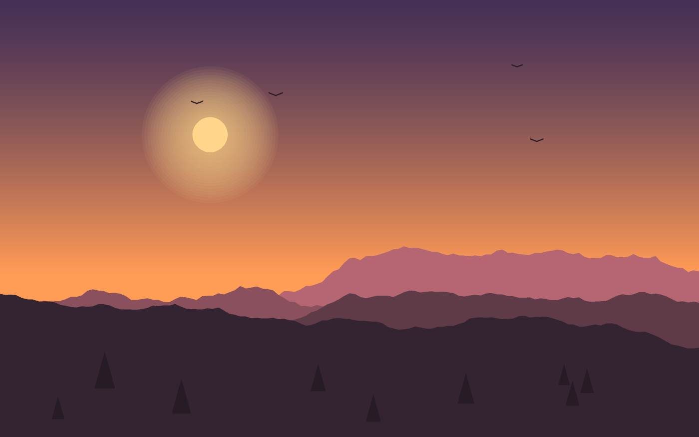 Landskapsillustration