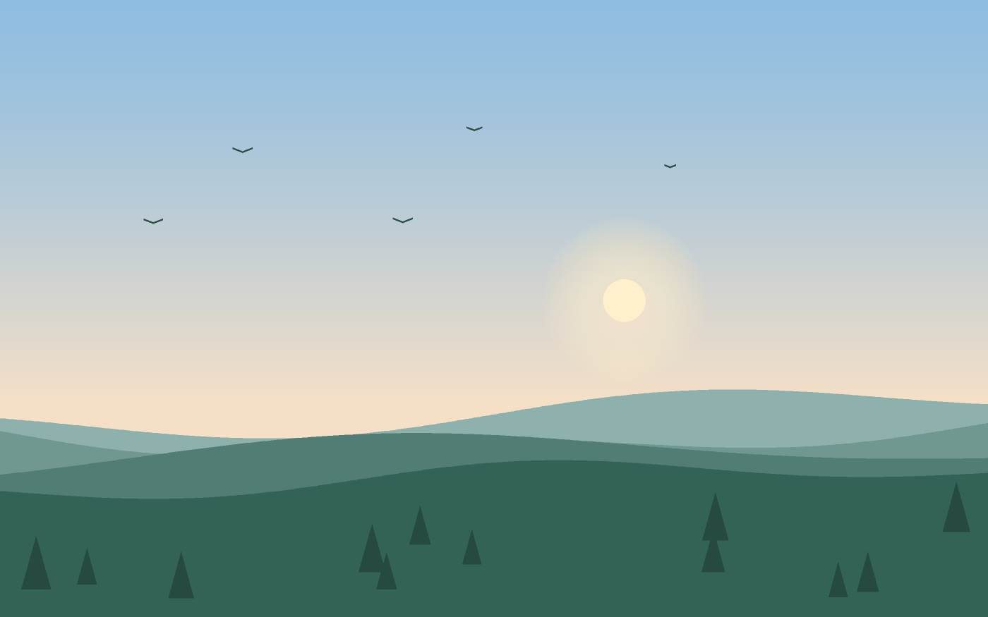 Landscape illustration
