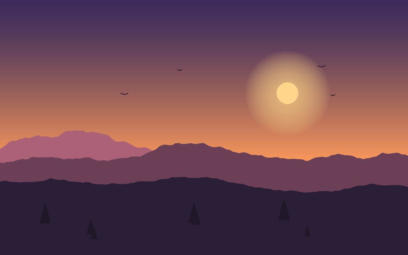 Landscape illustration
