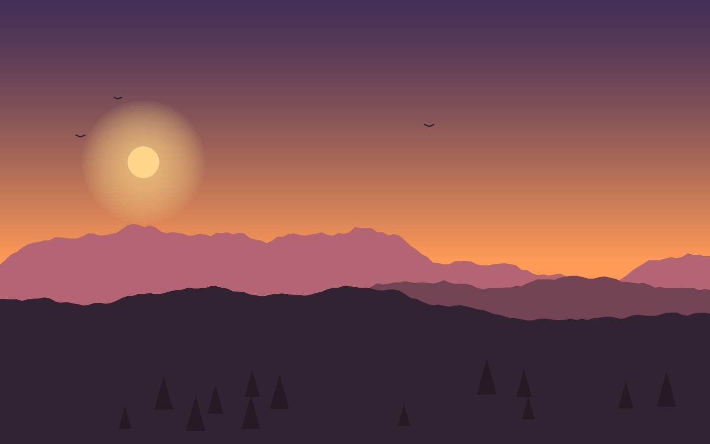 Landscape illustration