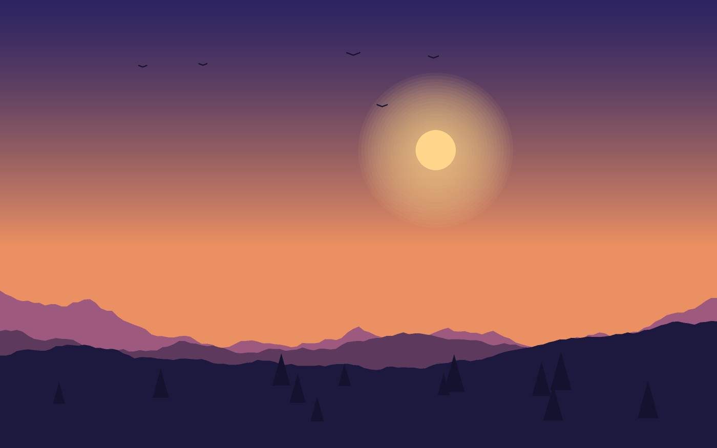 Landscape illustration
